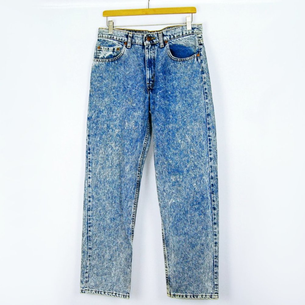 USA Made Vintage 80's Levi's 500 Stonewash 33 x 30 - Picture 3 of 3